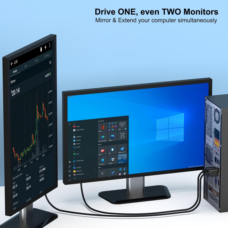 BENFEI HDMI to DVI Cable, 4.5m Bidirectional DVI-D 24+1 Male to HDMI Male Adapter Cable High Speed Compatible 1080P Full HD Compatible for Raspberry Pi, Roku, Xbox One, PS4 PS3 - Image 3